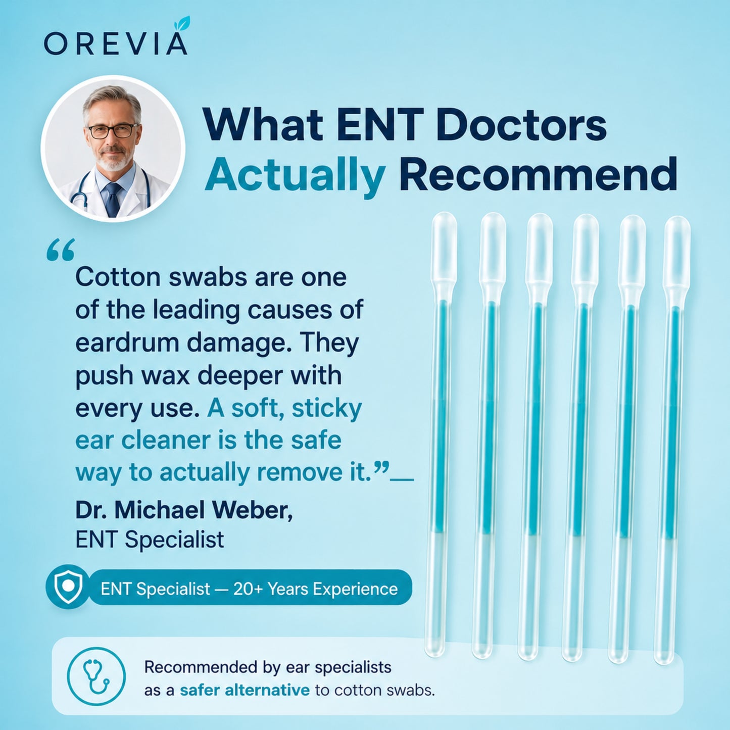 OREVIA™  The Future of Ear Cleaning